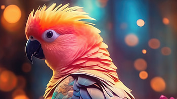 Vibrant Parrot - Exotic Bird Background, Animal, parrot HD wallpaper
