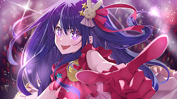 Ai Hoshino, Ai Hoshino, Anime, Oshi no Ko HD wallpaper