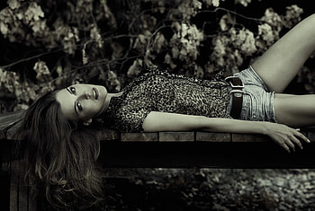 SEDUCTION, sexy, graphy, body, bw, woman, beauty HD wallpaper