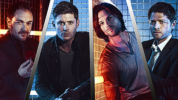 Supernatural series , Fan favorite characters, Iconic cast, Immersive visuals HD wallpaper