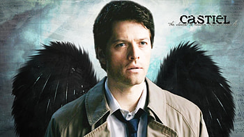 For > Supernatural Castiel HD wallpaper
