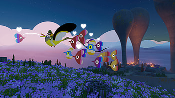 Birds Flock, artist, artwork, digital-art HD wallpaper
