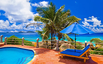 Swimming pool, Summer HD wallpaper