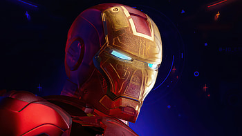 Iron Man Holographic 2020, iron-man, superheroes, artwork, artist HD wallpaper