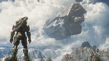Video Game - Halo Halo 4 Master Chief Ship Sci Fi HD wallpaper