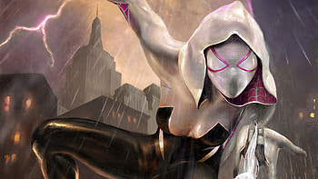 Spider Gwen Artwork 2020, gwen-stacy, superheroes, artwork, artist, artstation HD wallpaper