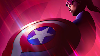 Fortnite Captain America Avengers, fortnite, games, avengers-endgame HD wallpaper