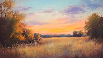 Serene Pastel Landscape - Ultra, artistic, soft pastel, landscape, nature HD wallpaper