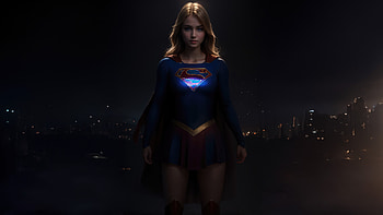 Supergirl The Queen Of Night, supergirl, superheroes, ai-girls, ai, artist, artwork, digital-art, artstation HD wallpaper