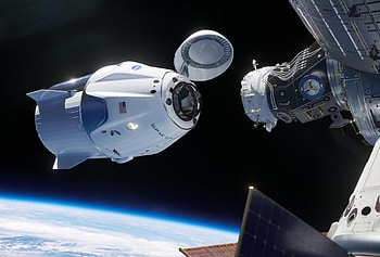 Axiom AX-1 private astronaut, Space station mission, Live coverage HD wallpaper