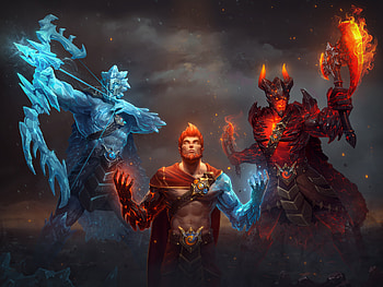Frostfire, Smite, video game HD wallpaper