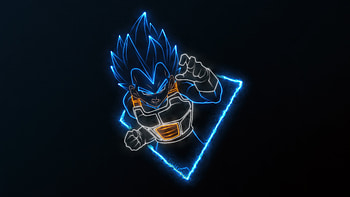 Super Saiyan Blue Vegeta, vegeta, dragon-ball, anime, artwork, digital-art, artist, dark, deviantart HD wallpaper