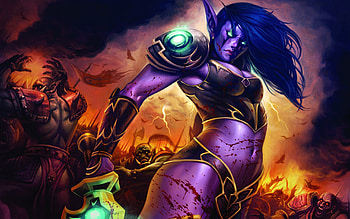 Female characters HD wallpaper