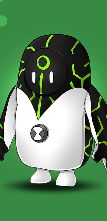 Ben 10, fall, guys, omnitrix HD phone wallpaper