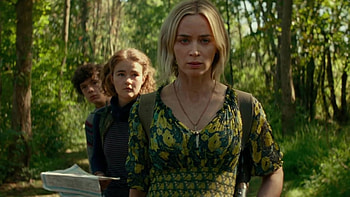 A Quiet Place 2 , Michelle Thompson, Intense visuals, Eager anticipation HD wallpaper