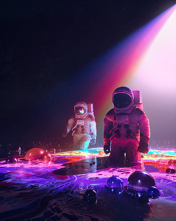 Space Suit, Art, Universe, Space, Spacesuit, Cosmonauts, Astronauts HD phone wallpaper