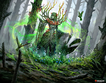 Greensleeves, Maro-Sorcerer, man made, Magic: The Gathering HD wallpaper