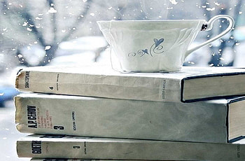 ▓ Books ▓, blue, books, cup, light HD wallpaper
