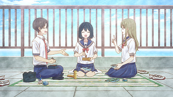 Ryuuji Taiga, Saki Aoi, and Makoto Hanaoka, Anime HD wallpaper