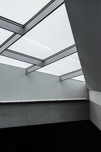Windows, Walls, Minimalism, Bw, Chb HD phone wallpaper