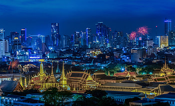 Bangkok city, , Stunning backgrounds, Urban charm HD wallpaper