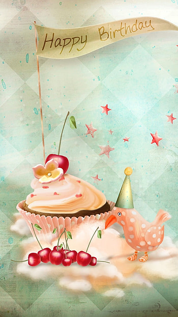 Happy Birtay, Cake Abstract HD phone wallpaper