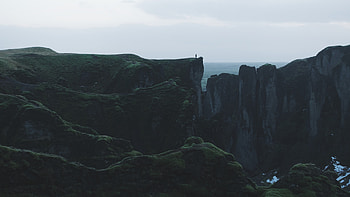 Nature, Mountains, Precipice, Break, Hills, Hill HD wallpaper