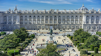 Madrid Palace, Highlights of Madrid, Europe's largest palace, Spectacular architecture HD wallpaper