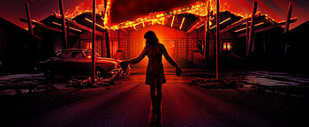 Bad Times at the El Royale, silhouette, Cailee Spaeny, movie HD wallpaper