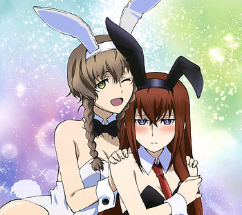 Steins Gate Kurisu Makise Suzuha Amane.Android HD wallpaper