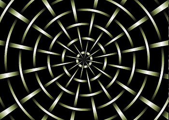 Abstract, Infinity, Grid, Black Background, Pit HD wallpaper