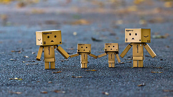 Danbo, Family HD wallpaper