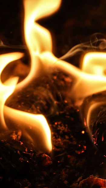 Hot Fire Flames, flames, fire HD phone wallpaper