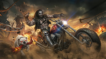 Lobo Jason Momoa Rogue Titan, lobo, jason-momoa, supervillain, superheroes, artist, artwork, digital-art, movies, art HD wallpaper