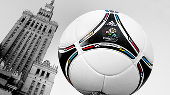 Sports, Football, Ball, Tower, Championship, Euro 2012 HD wallpaper