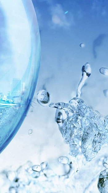 Clean, Water Drops HD phone wallpaper