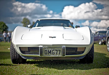 Auto, Cars, Front View, Corvette, Roadster HD wallpaper