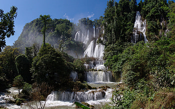 Umphang Thee Lor Sue Waterfalls - Thailand, Waterfalls, Thailand, Umphang Thee Lor Sue, Asia HD wallpaper