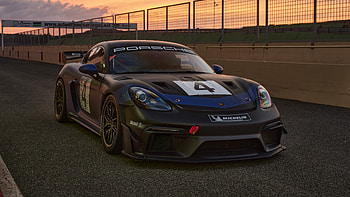 Porsche 718 Cayman GT4 RS Clubsport 2021 2 Cars HD wallpaper