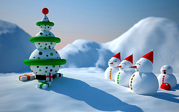 Animated Christmas HD wallpaper