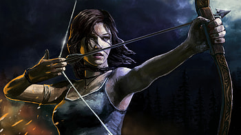 Lara Croft Tomb Raider Artwork , tomb-raider, lara-croft, artwork, artist, digital-art, deviantart HD wallpaper