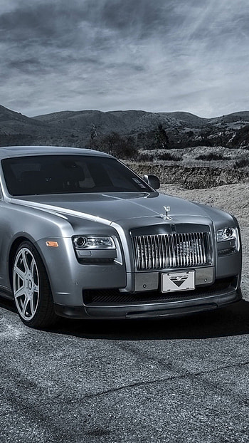 Rolls Royce, Grey HD phone wallpaper