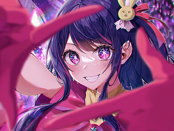 Hoshino Ai, Ai Hoshino, Anime, Oshi no Ko HD wallpaper