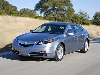 Auto, Nature, Trees, Acura, Cars, Asphalt, Front View, Speed, Style, Akura, Tl, 2011, Silver Metallic HD wallpaper