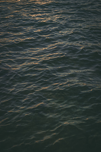 Nature, Sea, Dark, Ripples, Ripple, Surface HD phone wallpaper
