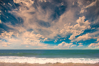 Ocean Horizon — Quad Nature, horizon, nature, ocean HD wallpaper
