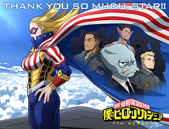 Anime, My Hero Academia, Cathleen Bate, Star and Stripe HD wallpaper