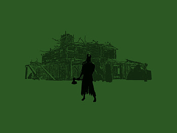 Huntress, Dead by Baylight, video game, minimal HD wallpaper