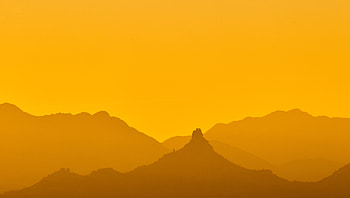 Landscape, Nature, Sunset, Mountains, Twilight, Dusk HD wallpaper