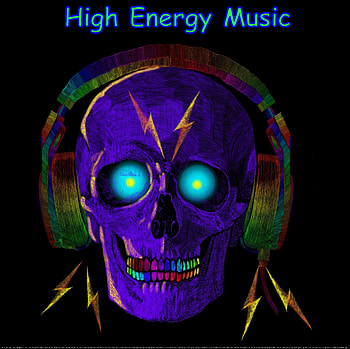 High Energy Music, colorful, fun, heads, skull, goth, new wave, music, inspiring, electronic, work partner, sick, happiness, fitness partner, motivational, dance, entertainment, exercise partner, religious, positive, rainbow colors, off the chain, heaven, love, cool, uplifting, spiritual, joy HD wallpaper
